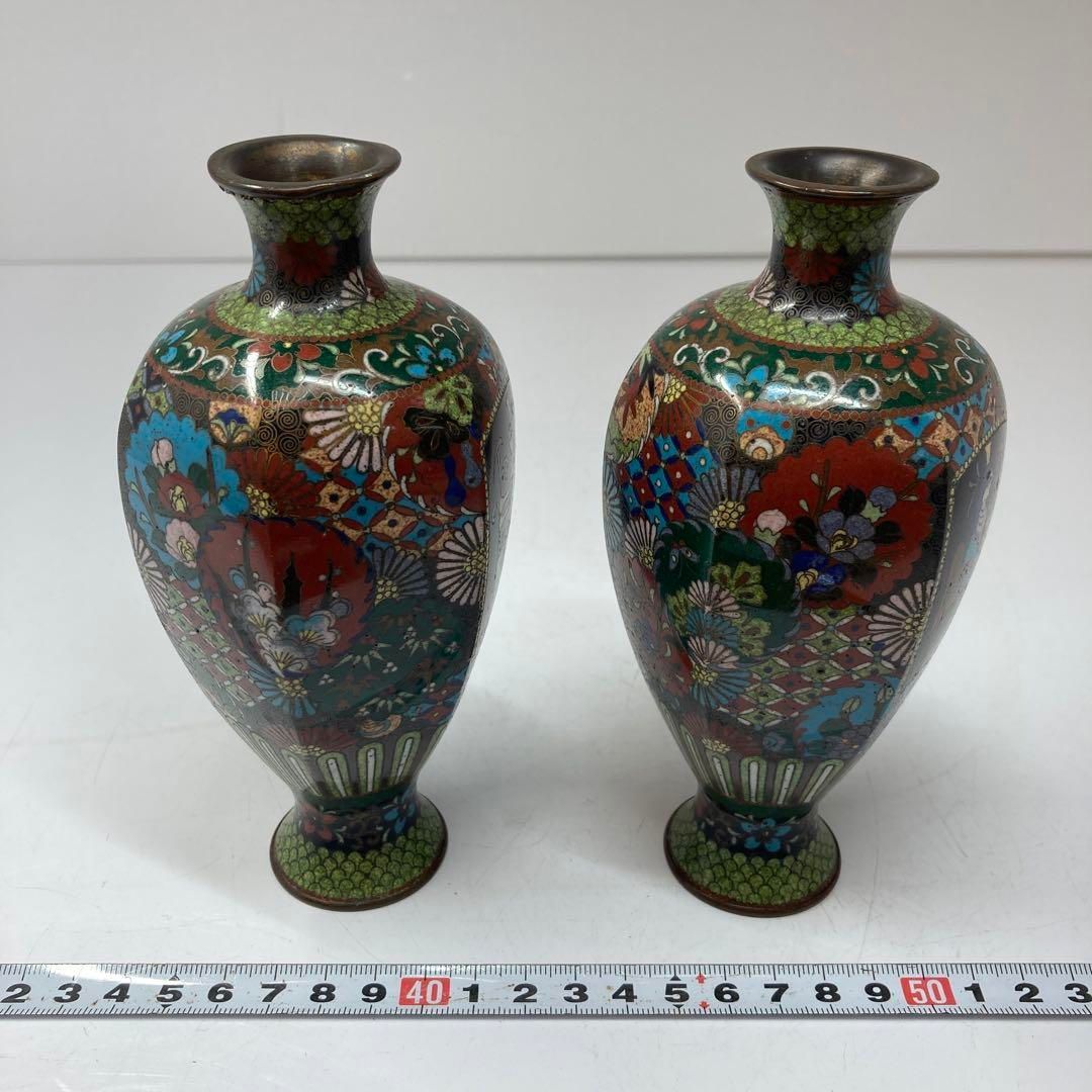 九谷 正彦 人間国宝 彩紬線文共箱 高さ14.8㎝トトルサ東