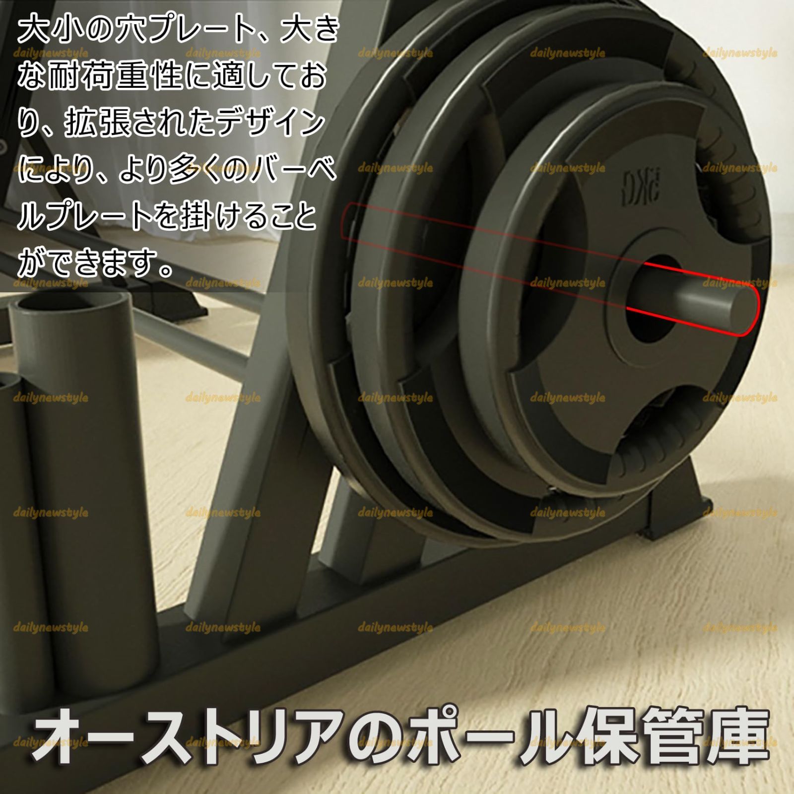 店長特選★ダンベルラック 3段 床置き ホームジム収納ラック フィットネス用品 ダンベルスタ Amazon.co.jp: ダンベルラック 3段 ダンベルスタンド 頑丈