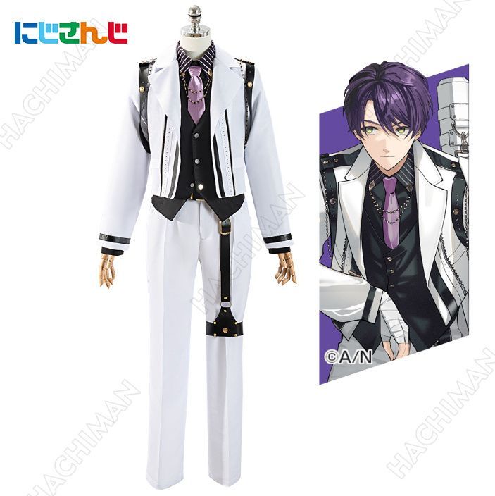 剣持刀也 コスプレ 衣装 L ウィッグ 竹刀ケース 剣持刀也コスプレ竹刀