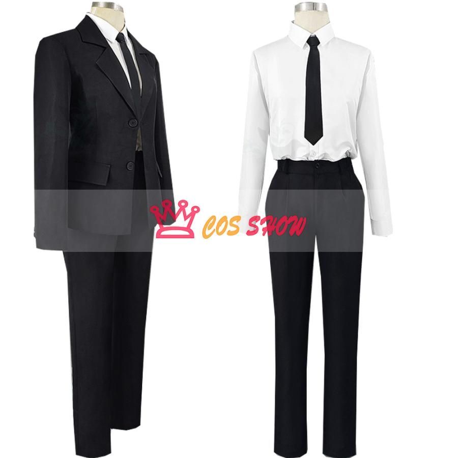 チェンソーマン風 銃の魔人 早川アキ デンジ コスプレ衣装 仮装 cosplay スーツ 日常服 イベント クリスマス ハロウィン ステージ 文化祭