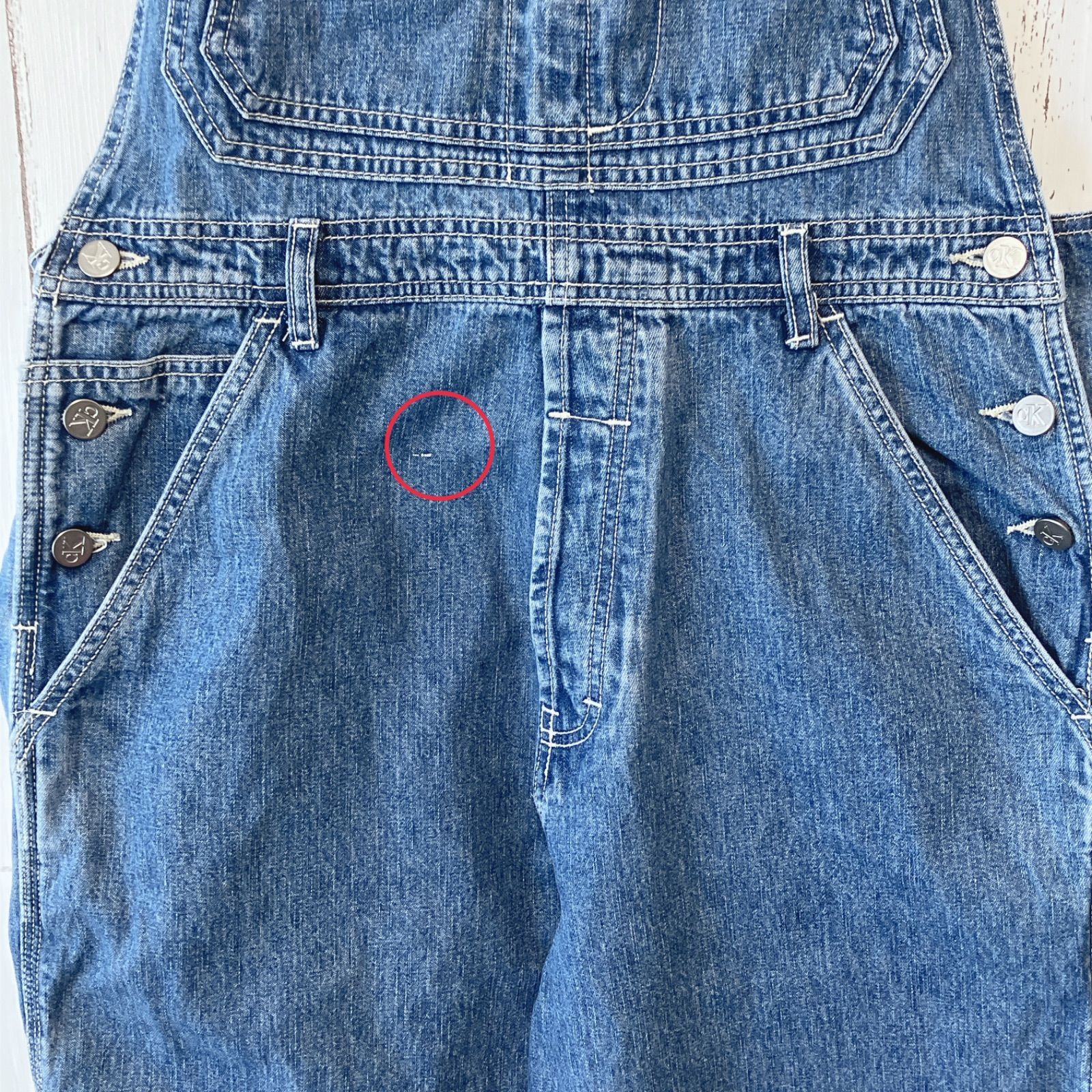 90s ヴィンテージ CK Calvin Klein カルバンクライン オーバーオール