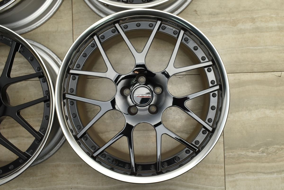 アウディA4 B9ツライチ HF-C7 | Hyper forged 美品 鍛造 3ピース】ハイパーフォージド Hyper forged HF-C7