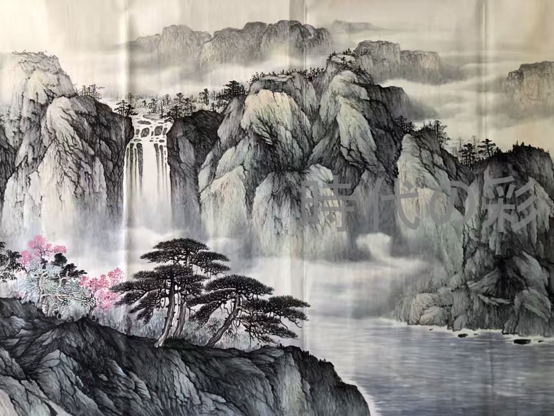 森祖仙筆 猿猴之圖 絹本肉筆 共箱 掛軸 送料込み251025 Yahoo