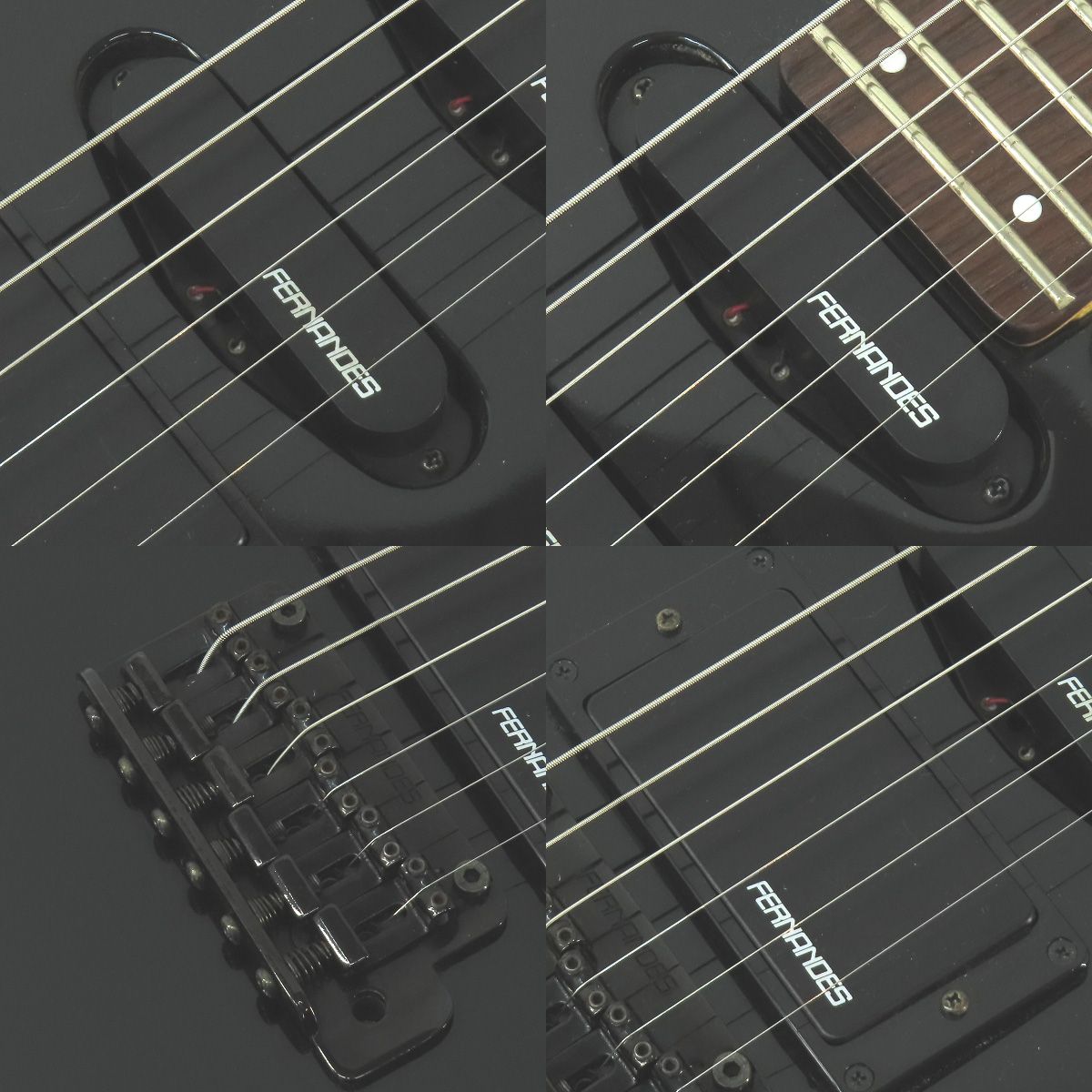 FERNANDES フェルナンデス SFR-512 ブラック ストラトキャスター