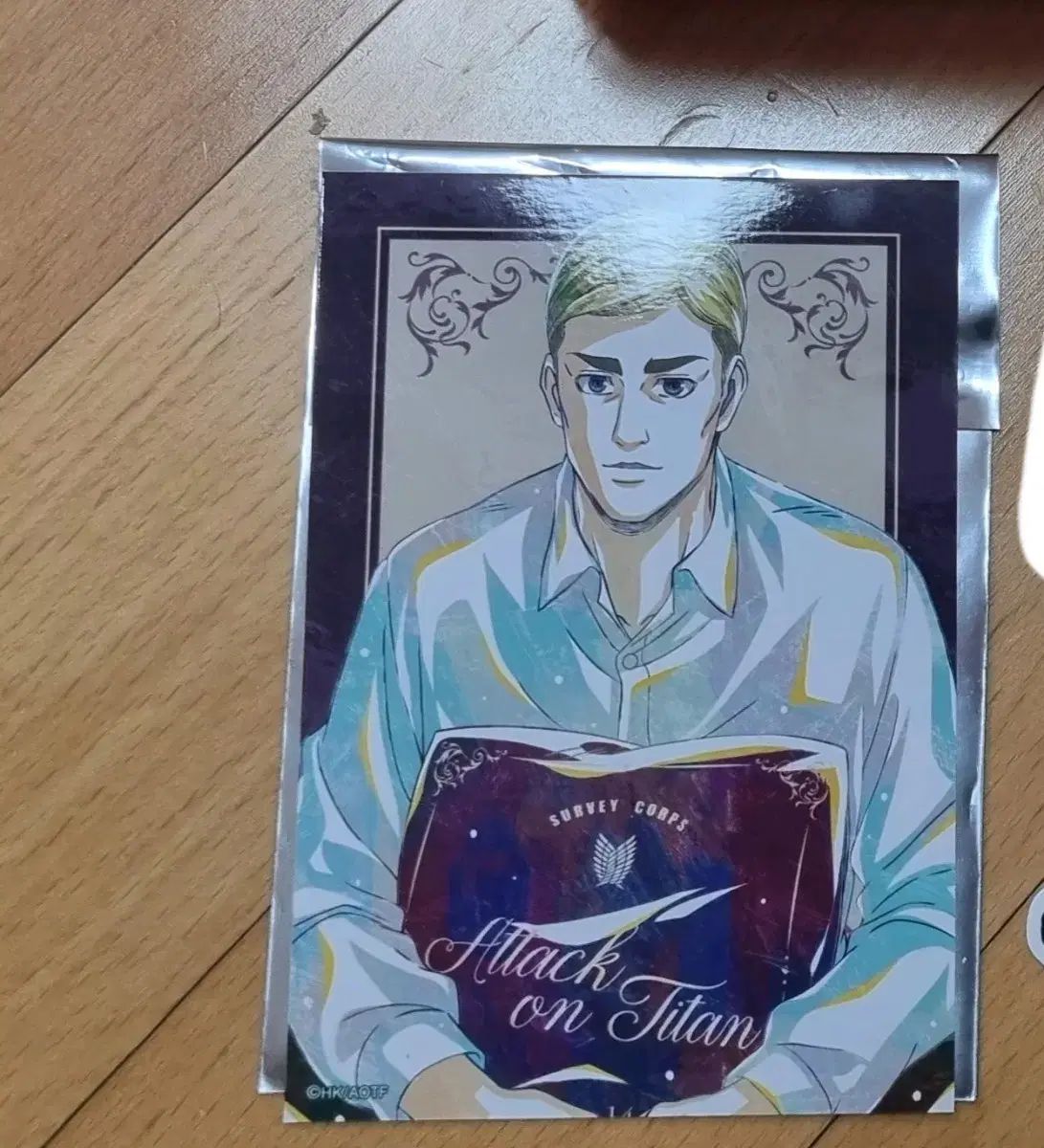進撃の巨人　リヴァイ　エルヴィン　ポストカード　キャラバン 進撃の巨人 コミック 特典 原作 ポストカード リヴァイ エレン