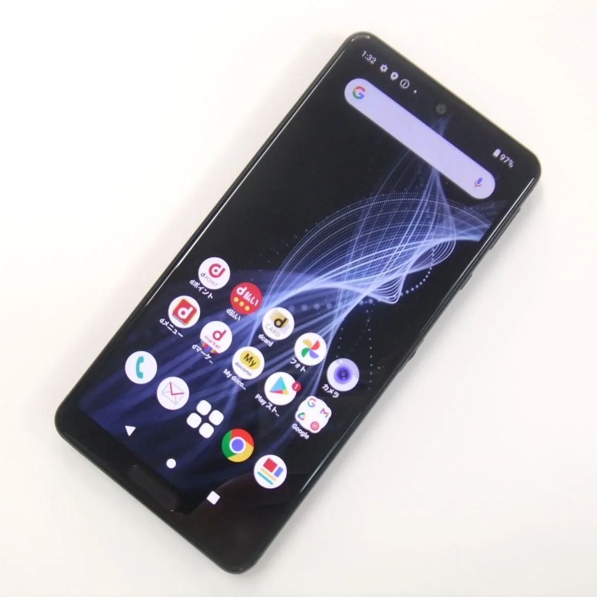 【中古】 AQUOS sense4 SH-41A ブラック docomo SIMロック解除済