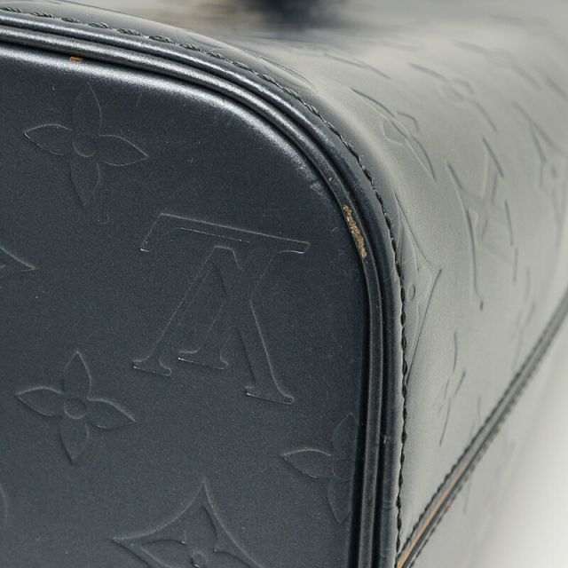 ルイヴィトン Louis Vuitton LV ストックトン M55115 モノグラムマット ハンドバッグ ブルーグレー系 - メルカリ