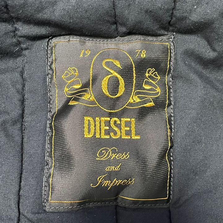 DIESEL ディーゼル ロングダウンコート ライナー付 RN93243ブラック 