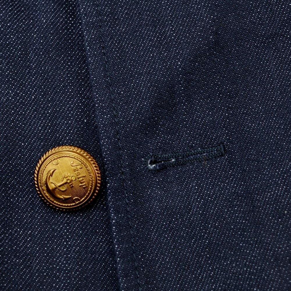 【新品アウトレット】シーラップ Sealup 2023年春夏 Ulisse PEACOAT インディゴデニム ピーコート ネイビー【サイズ50】【メンズ】