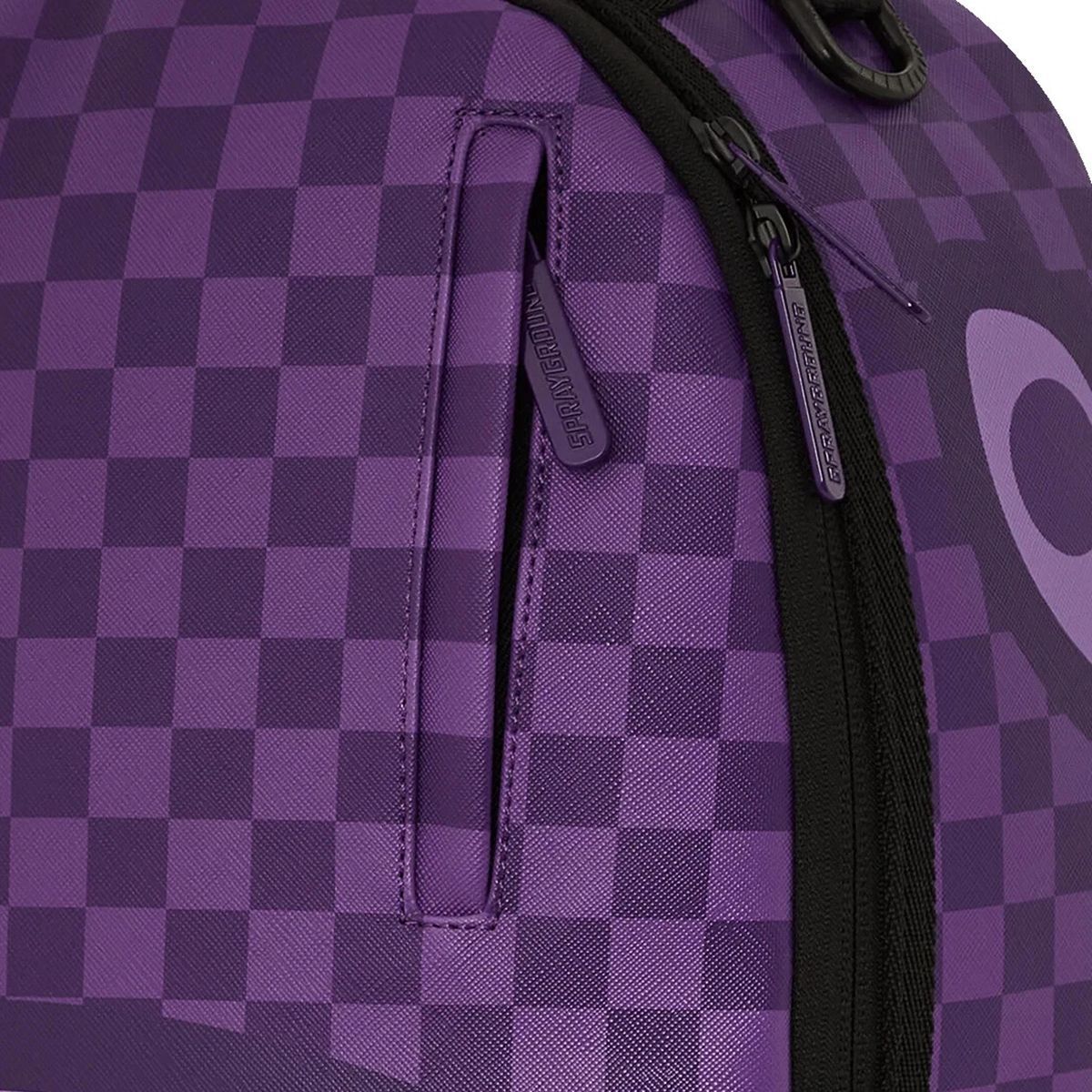 米国仕様 SPRAYGROUND スプレイグラウンド ALL SYSTEMS GO 紫 シャーク