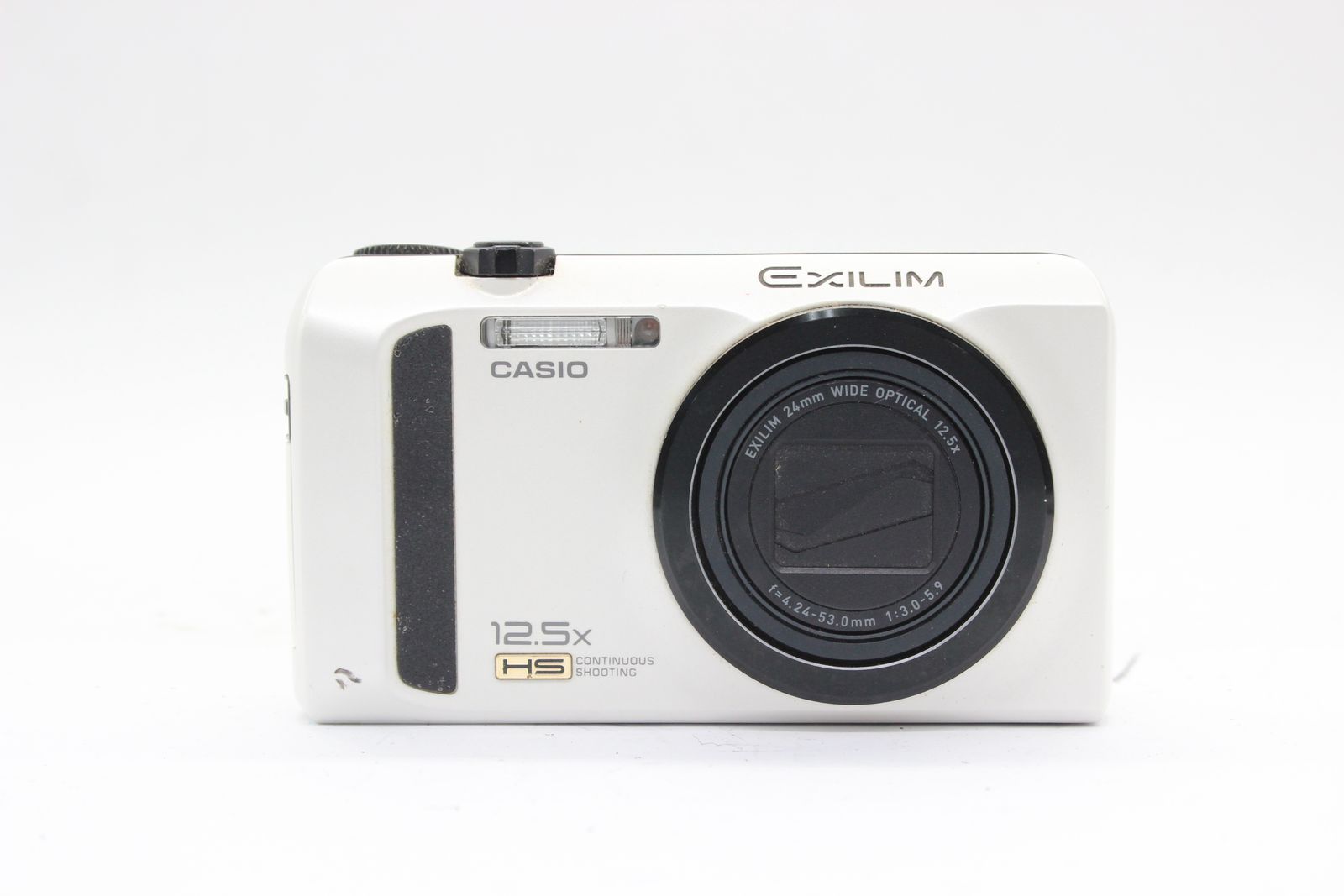 返品保証】 カシオ Casio Exilim EX-ZR100 ホワイト 24mm Wide 12.5x