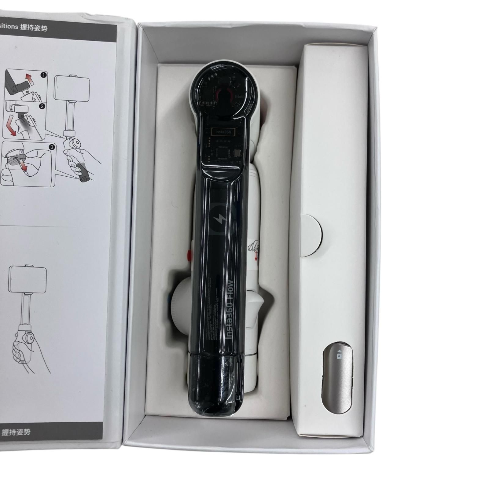  186000 insta 360 Flow ホワイト その他 アクションカメラ ウェアラブルカメラ本体