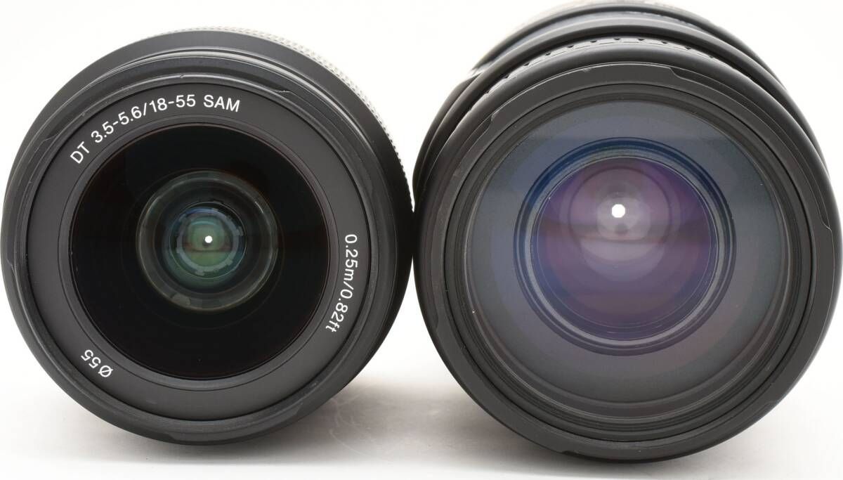 G09[6759B] SONY α700 ダブルレンズ DSLR-A700