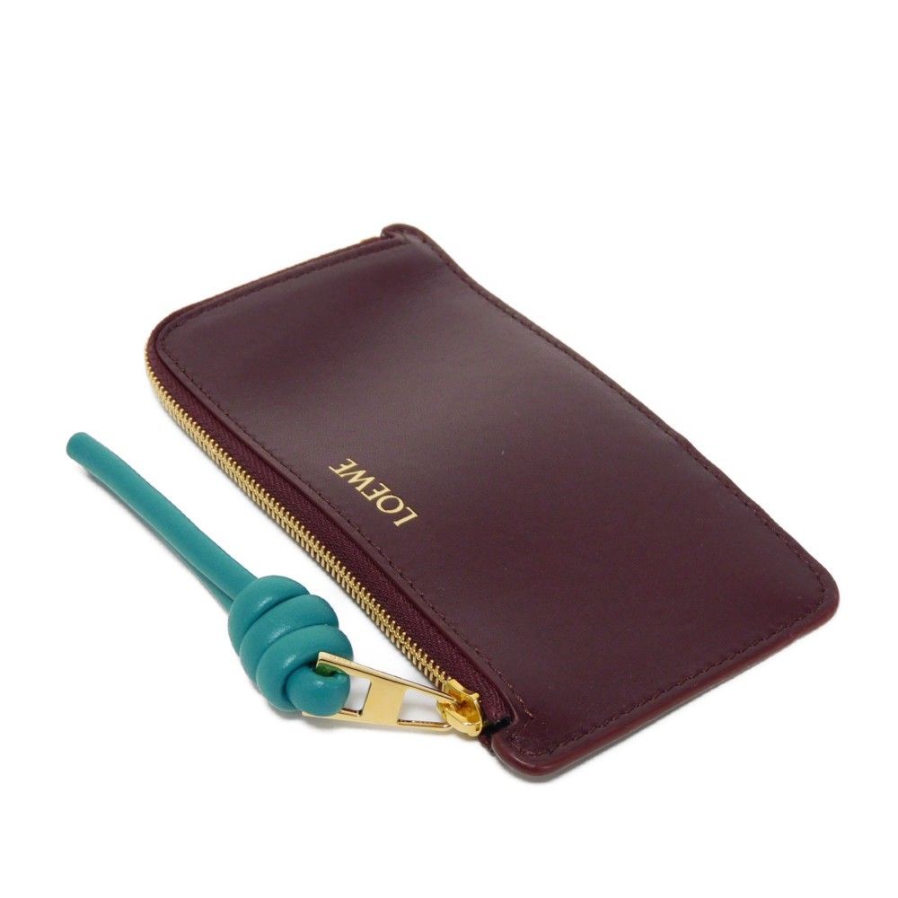LOEWE ロエベ ノット コイン カードホルダー 現行 L字ファスナー