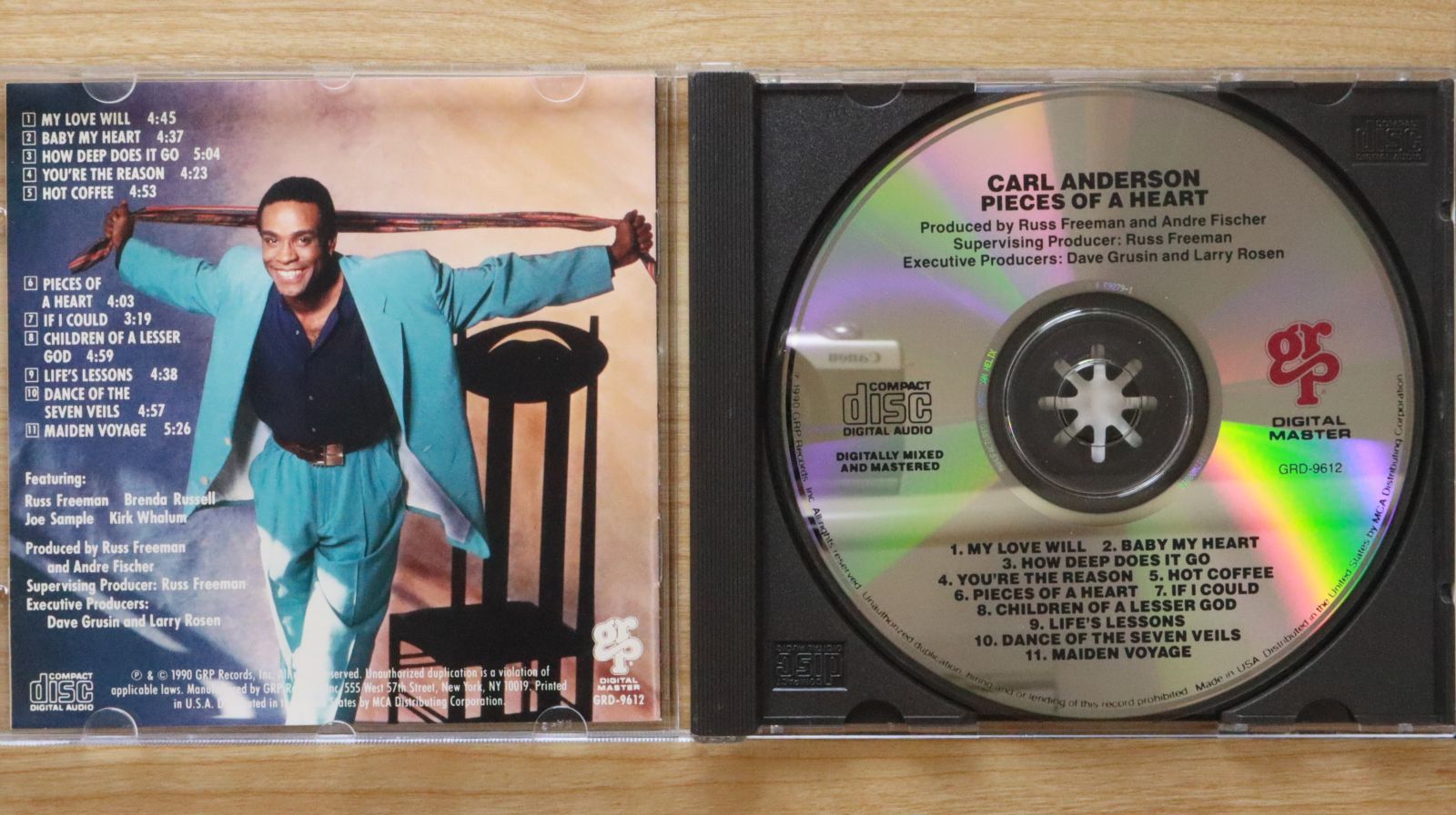 中古CD☆カール・アンダーソン/Carl Anderson□ Pieces