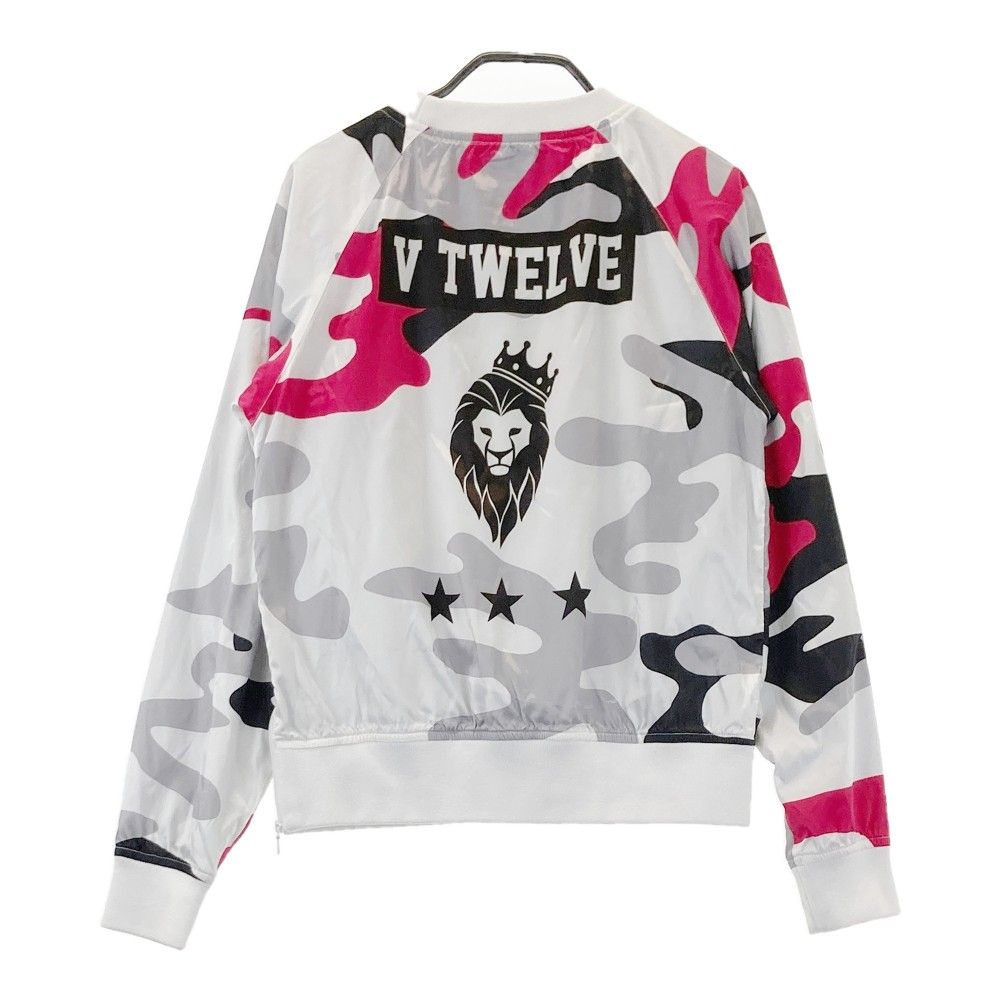 サイズ：1 V12 ヴィトゥエルヴ 長袖ブルゾン 迷彩 カモフラ柄 ホワイト  