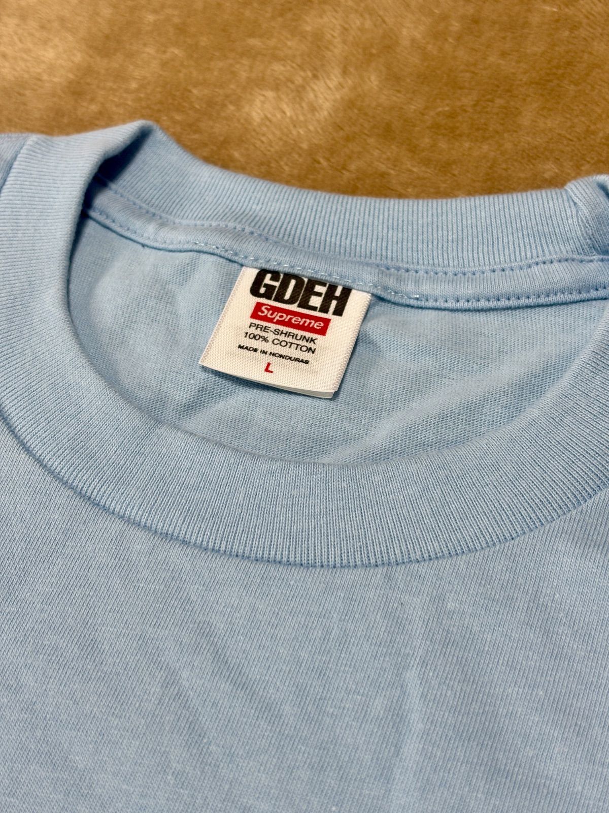 トップス Supreme x GOODENOUGH Tee \"Powder Blue\" Supreme x GOODENOUGH】End Racism T-Shirt Powder Blue -25SS