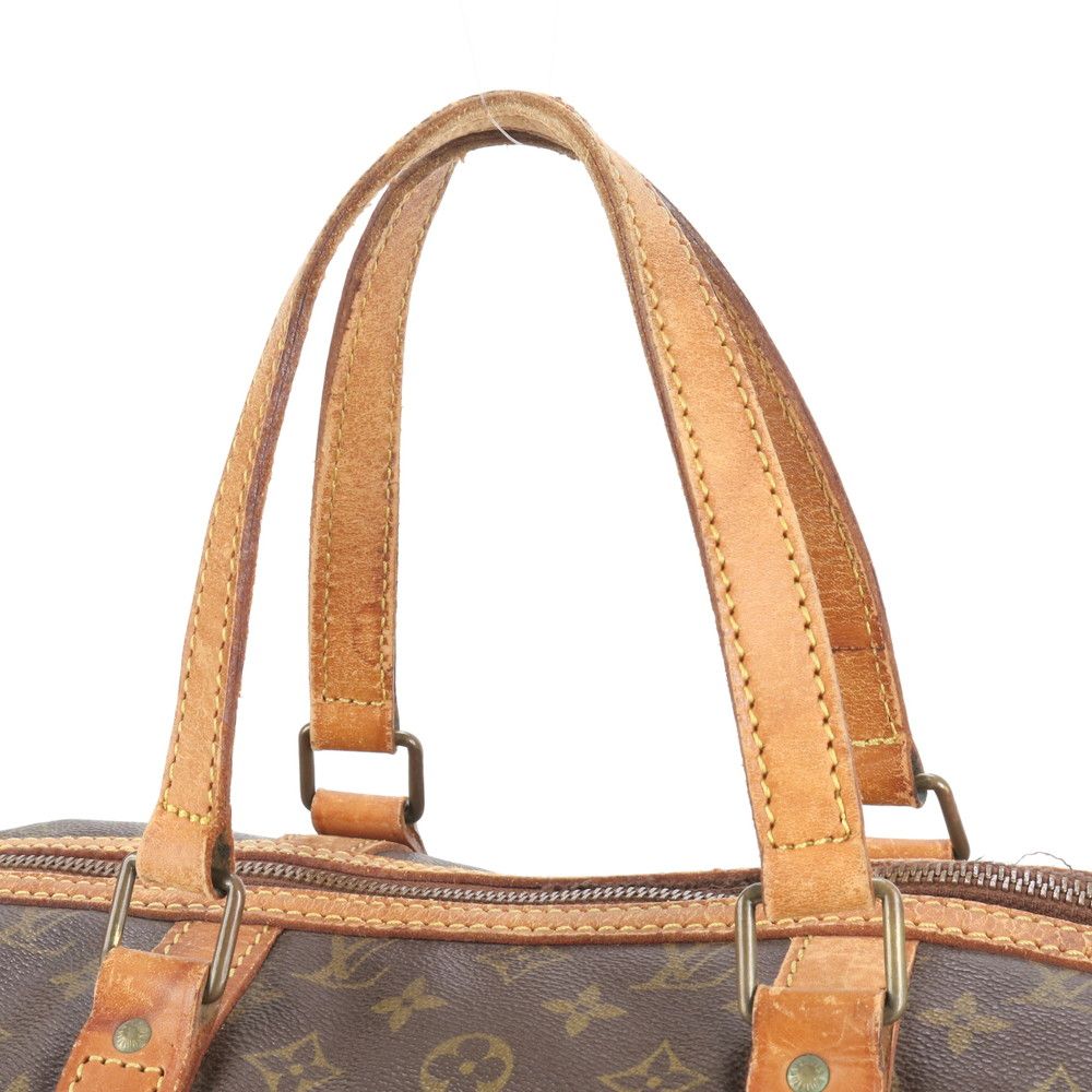 ルイヴィトン モノグラム サック スープル 45 M41624 レザー ボストン バッグ 出張 旅行 トート ビジネス A4 メンズ EUE CT3-5