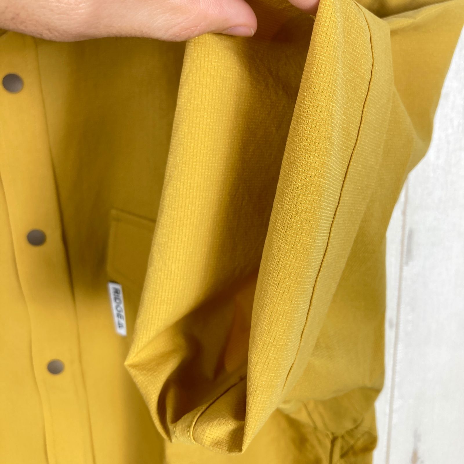 Men s M イエロー系 Ridge Mountain Gear リッジマウンテンギア ベーシック ショートスリーブ シャツ Basic Short Sleeve Shirt Rustic Mustard ポリエステル ウェア