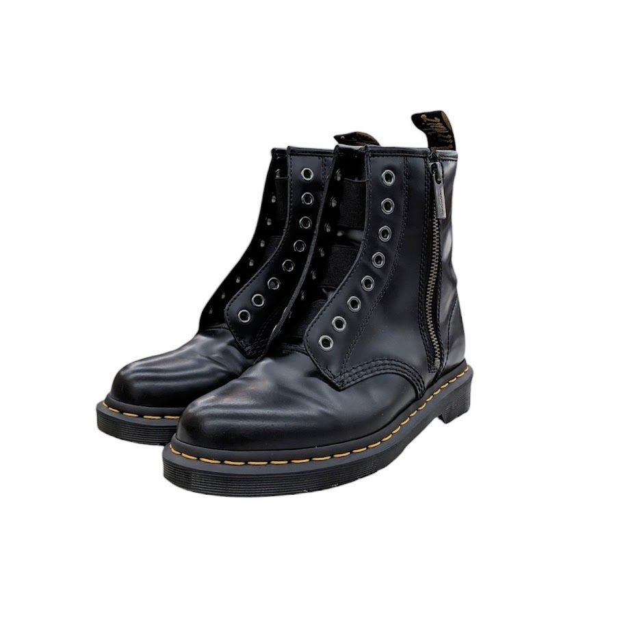 Dr.Martens ドクターマーチン 1460 ELS サイドジップブーツ 8ホール ブラック サイズ UK6