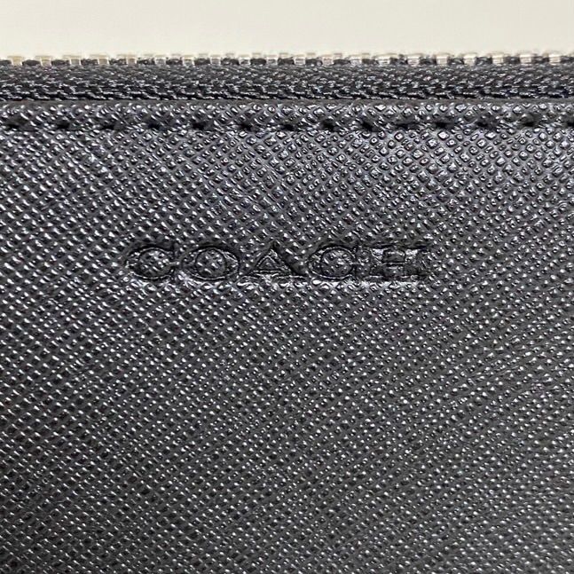 COACH 長財布 レキシントン サフィアーノ レザー F74769 ブラック ...