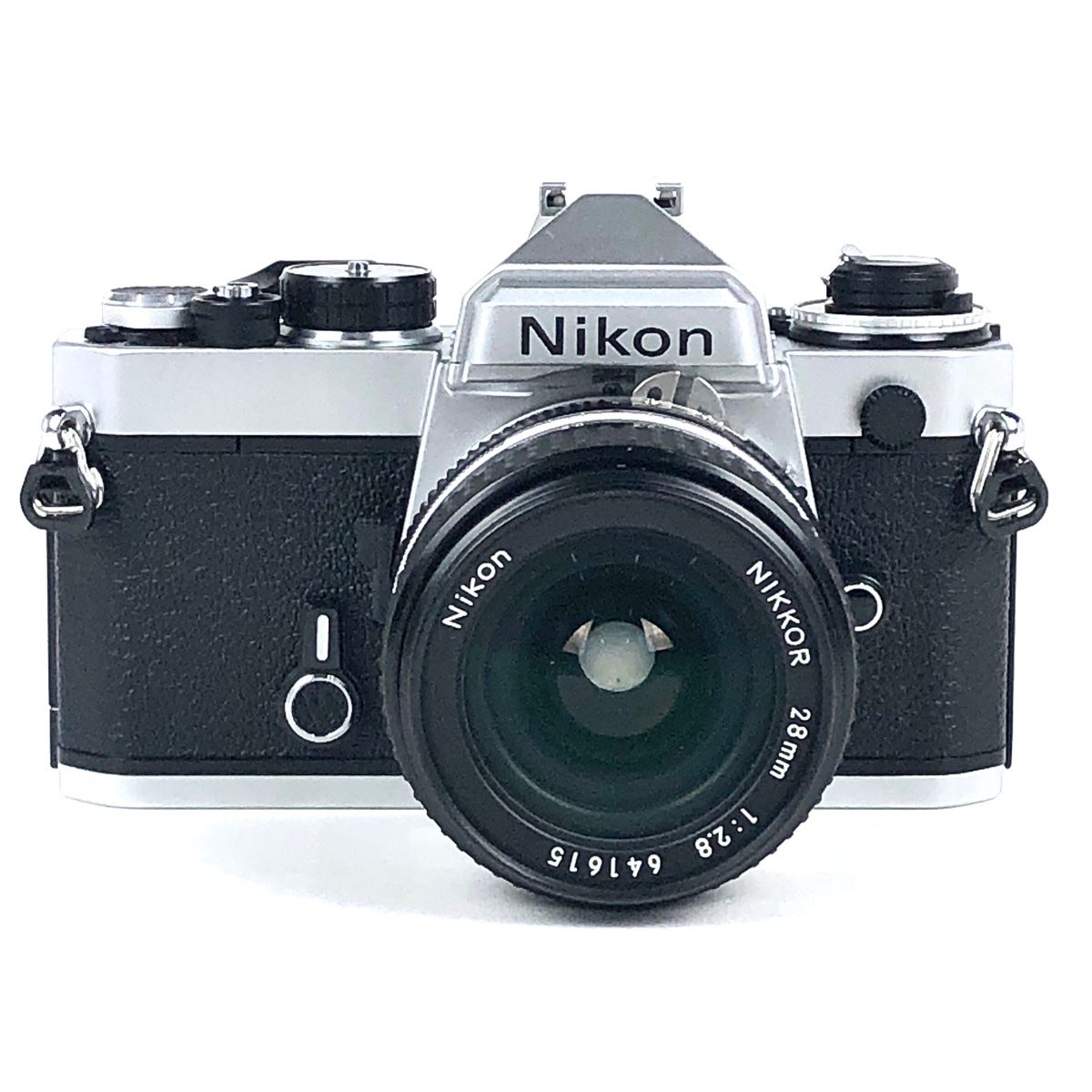 ニコン Nikon FE シルバー + Ai-S NIKKOR 28mm F2.8 フィルム