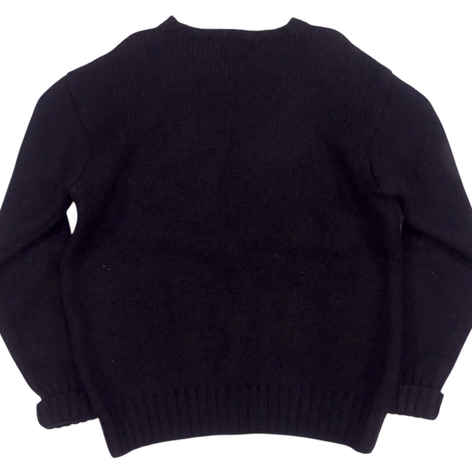 POLO RALPH LAUREN ラルフローレン セーター ニット L 古着 メンズ 黒 