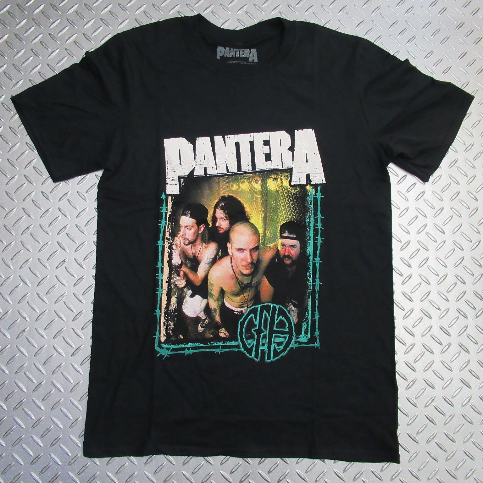 オフィシャル バンドTシャツ パンテラ PANTERA Barbed ブラック 黒[BT