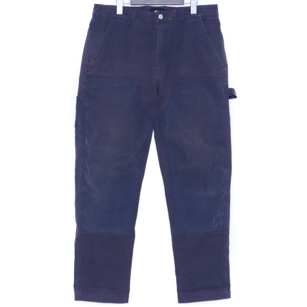 STUSSY Canvas Work Pants サイズ32 ネイビー 116297-002 - メルカリ