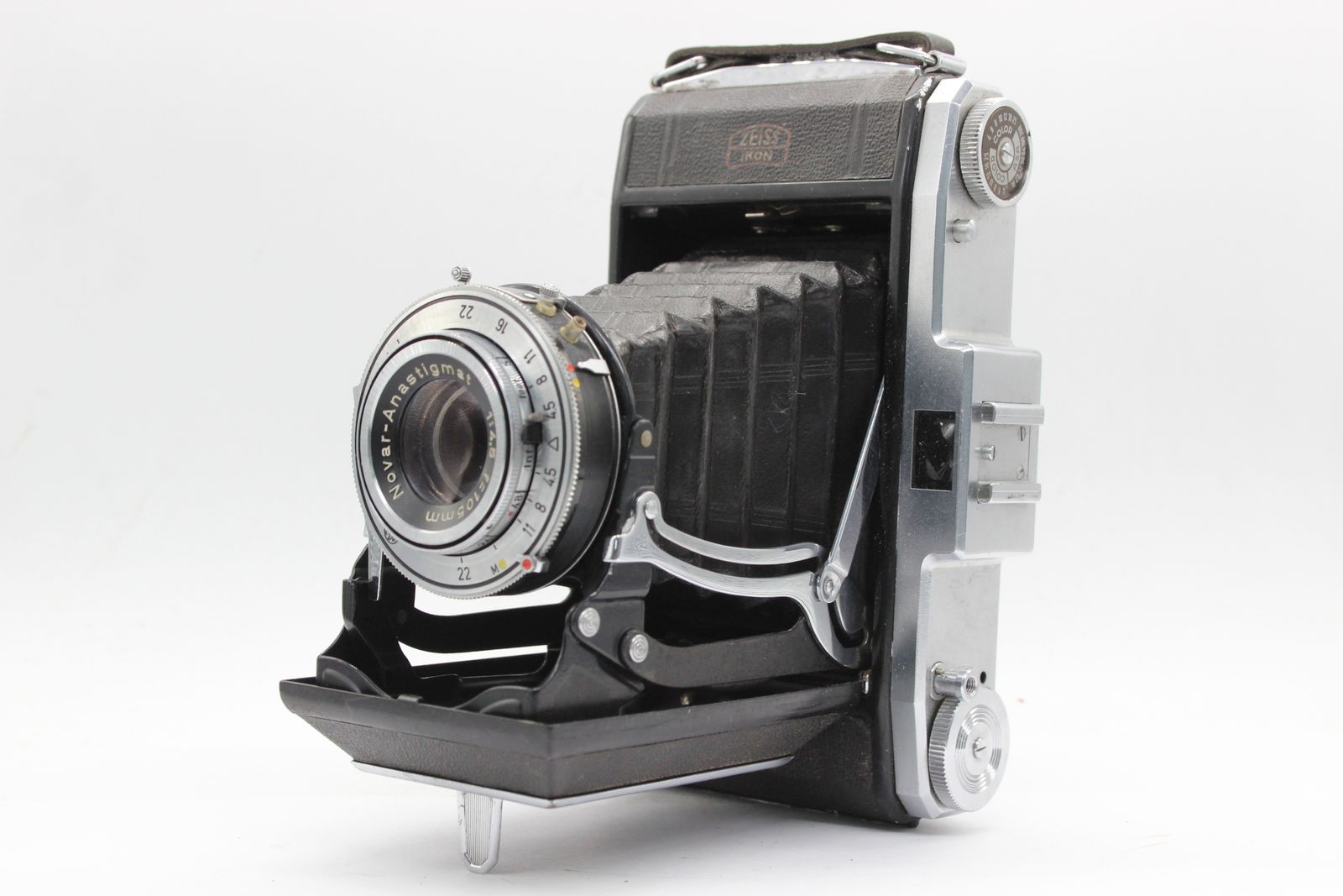 返品保証】 ツァイスイコン Zeiss Ikon IKONTA Novar-Anastigmat 105mm F4.5 蛇腹カメラ s6019 -  メルカリ