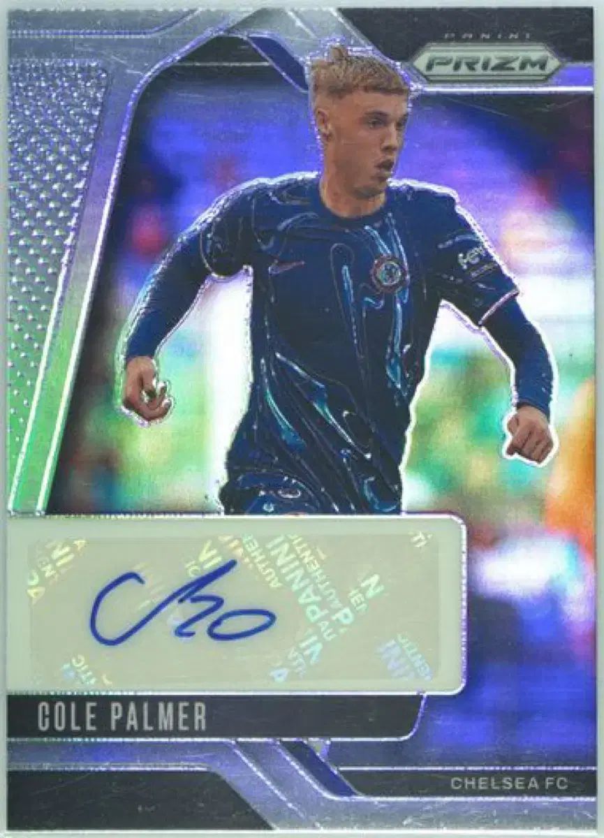 サッカー コール パーマー 自動 署名 カード psa10