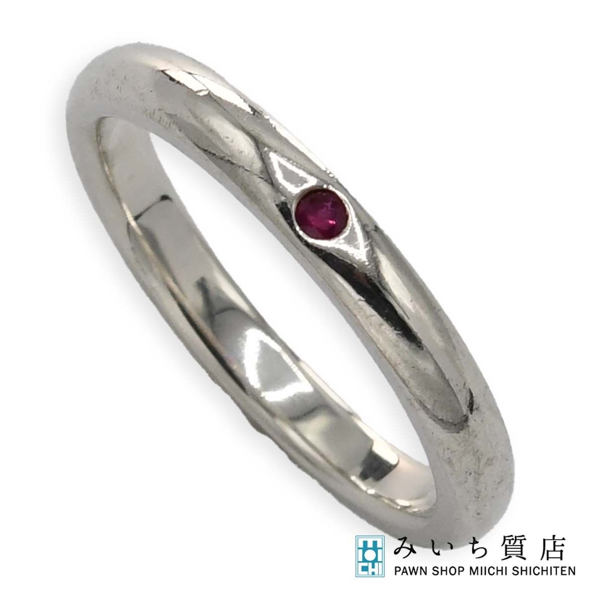 TIFFANY&Co. ティファニー リング ルビー スタッキング バンドリング