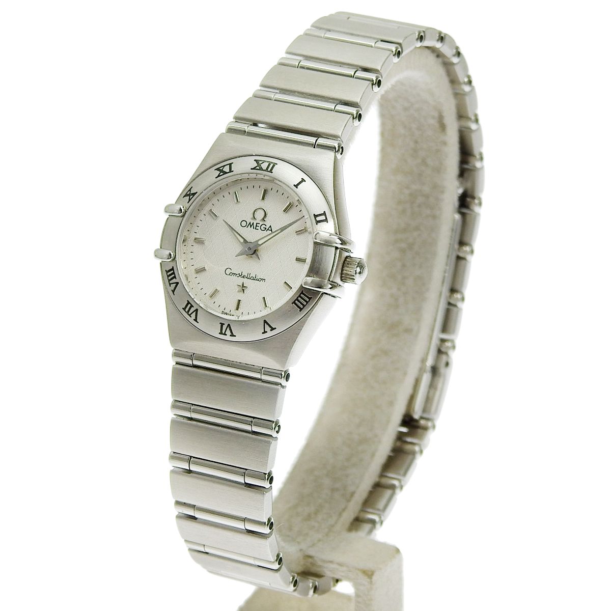 オメガ コンステレーション ミニ 1562.30.00 SS クオーツ 腕時計  