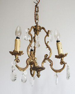 アンティーク シャンデリア 3灯 ILA-90 フランスアンティーク