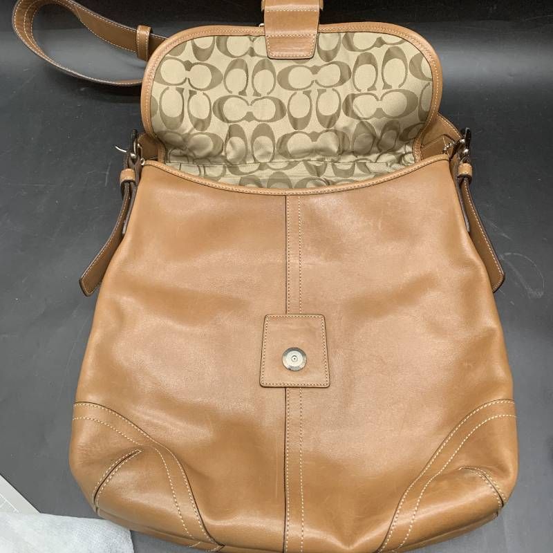 COACH コーチ ソーホー ショルダーバッグ 斜めがけ フラップ COACH
