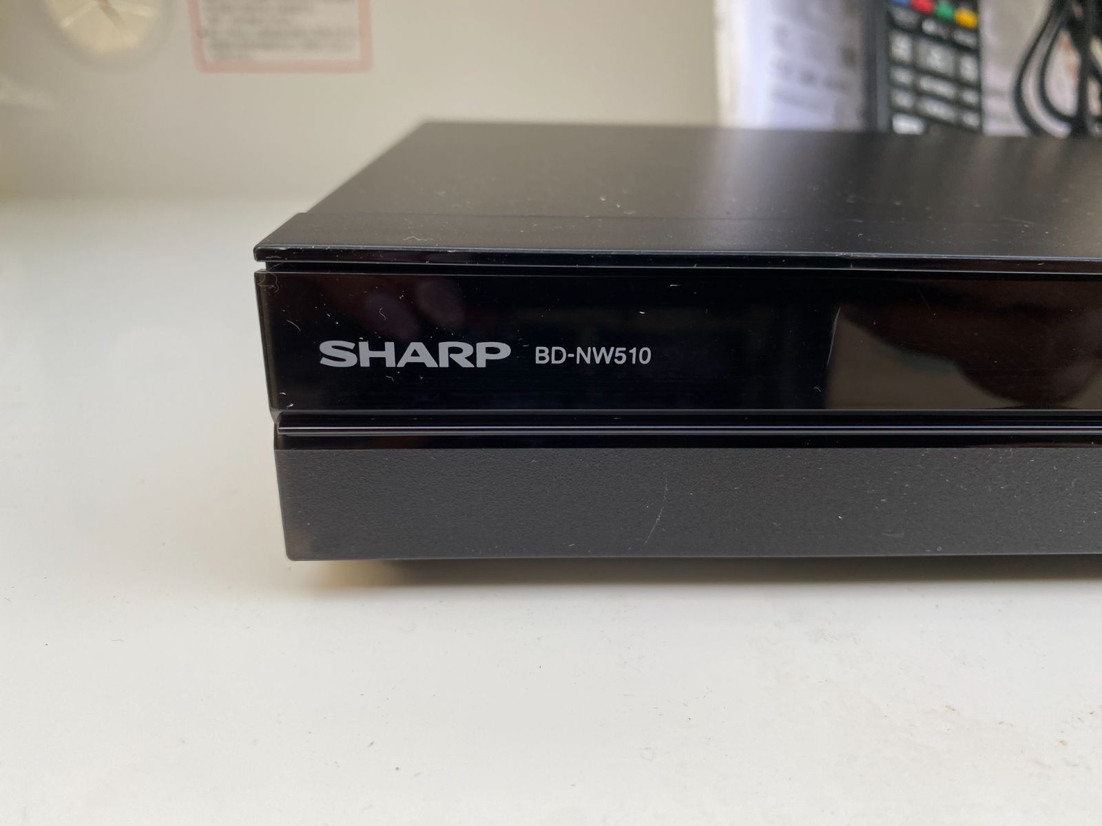 □SHARP シャープ BD-NW510 AQUOS ブルーレイディスクレコーダー 通電