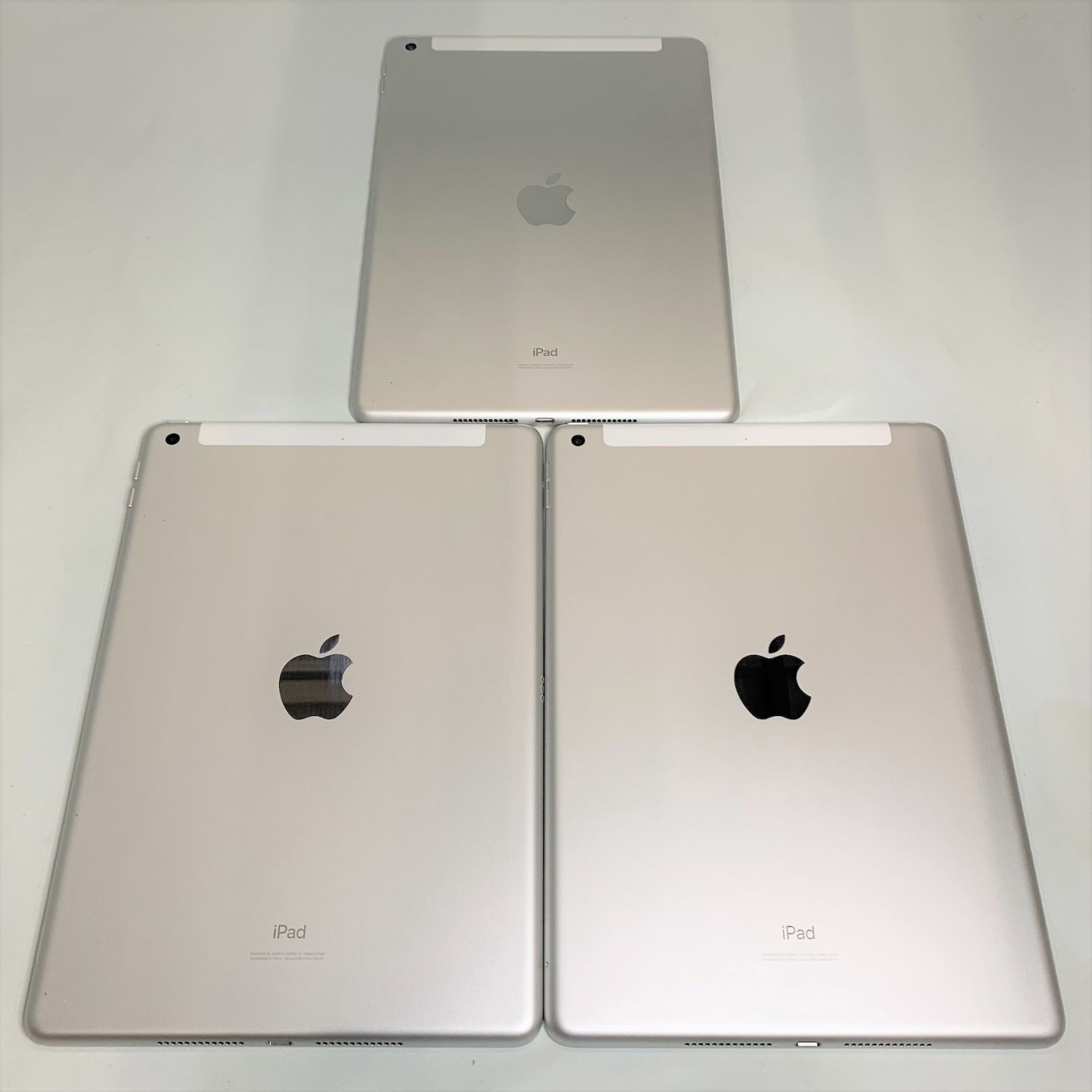 ★ジャンク 3台セット★iPad 第7世代 Wi-Fi+Cellular 32GB Silver A2198 画面割れ SIMロック解除済み  【中古・ジャンク品】|あいぱっど アイパッド 中古iPad ジャンク iPad本体 まとめ売り(iPad_010)