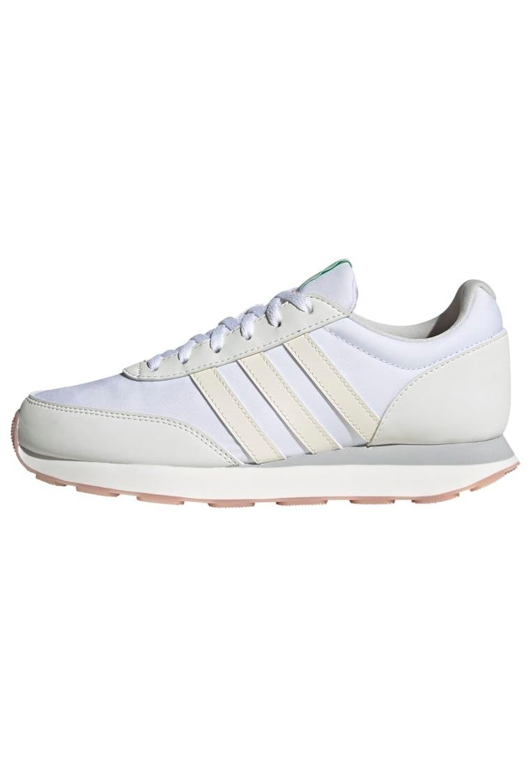 アディダス ランニングシューズ ラン 60s 3.0 ライフスタイル ランニング LSH98 レディース フットウェアホワイト|チョークホワイト|クリスタ フットウェアホワイト|チョークホワイト|クリスタルホワイト HP2252 24.5 cm