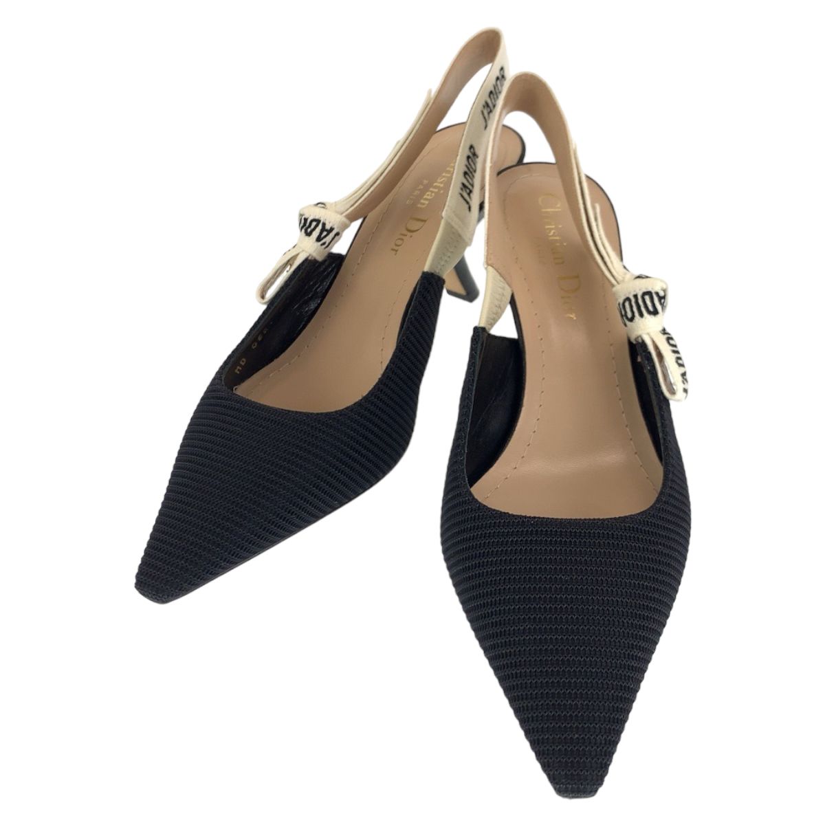 Christian Dior 黒 スリングバックパンプス サイズ 36 Christian Dior 黒 スリングバックパンプス サイズ 36 スリングバック