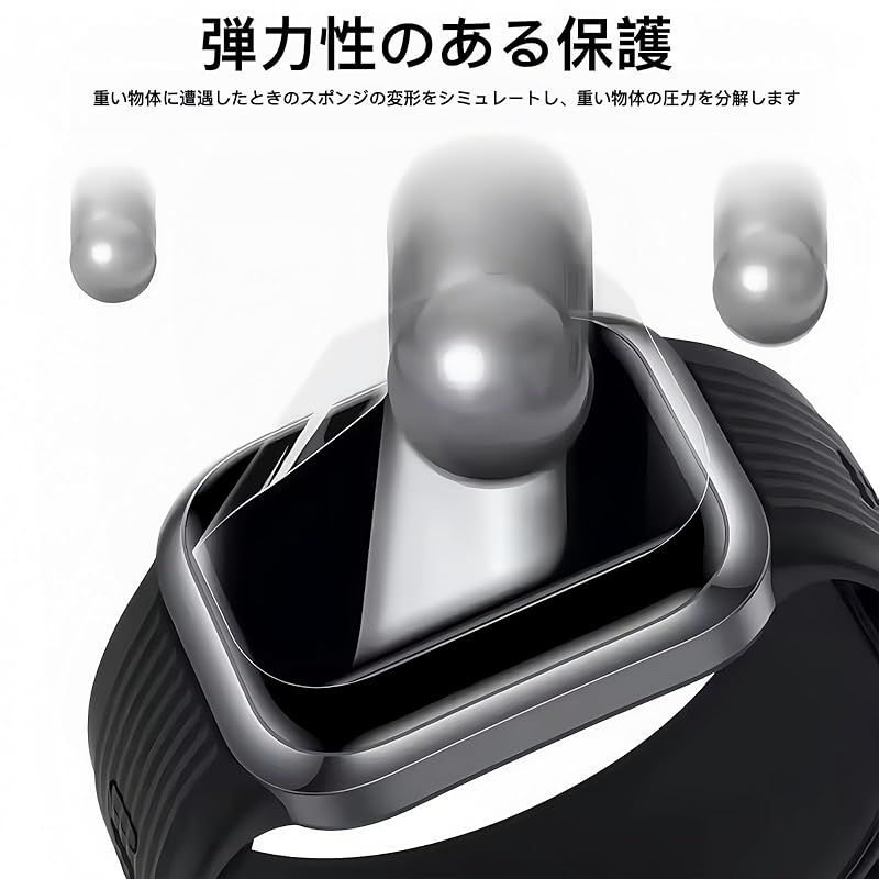 Garmin ForeAthlete 55 用 保護フィルム 【3枚セット】 TPU製