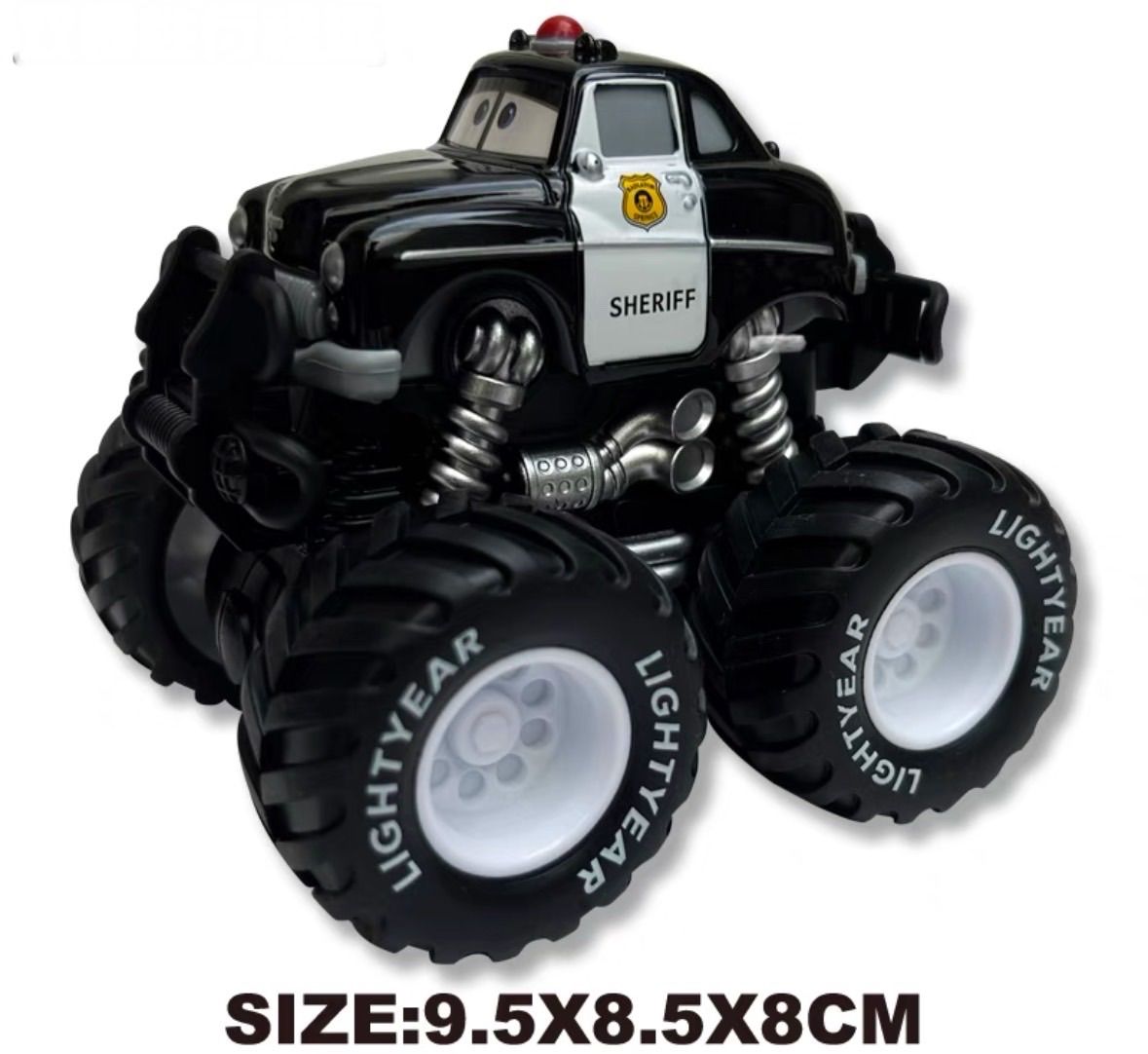 新品】カーズ モンスタートラック デラックスメガサイズ 4台セット日本