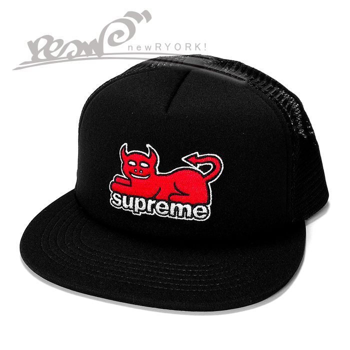送料無料 メンズ キャップ ブラック Supreme シュプリーム Toy Machine 