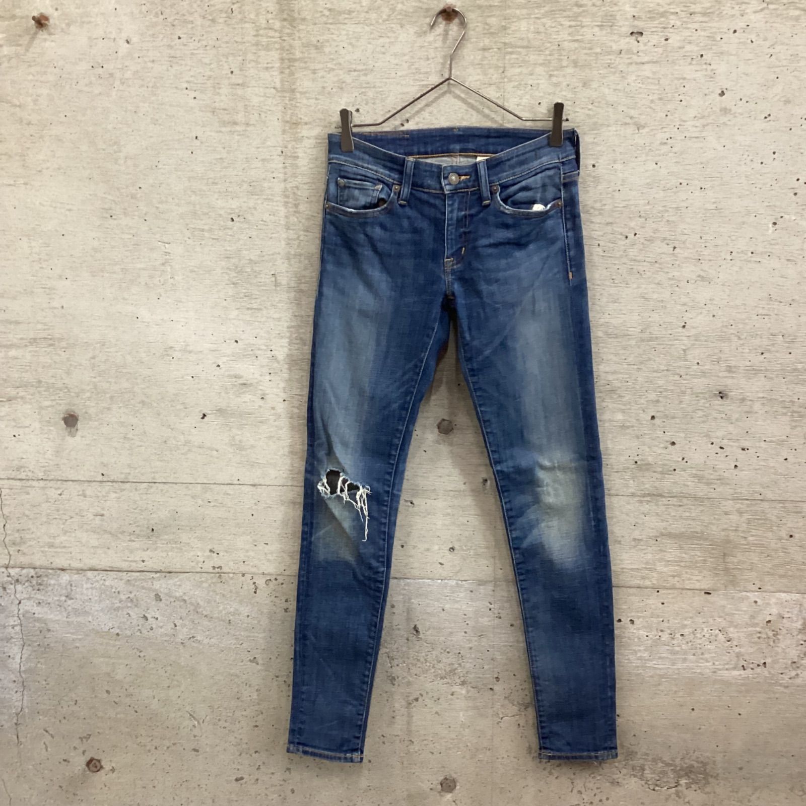 DENIM＆SUPPLY Ralph Laurenダメージ加工デニム ストレッチ 150サイズ 