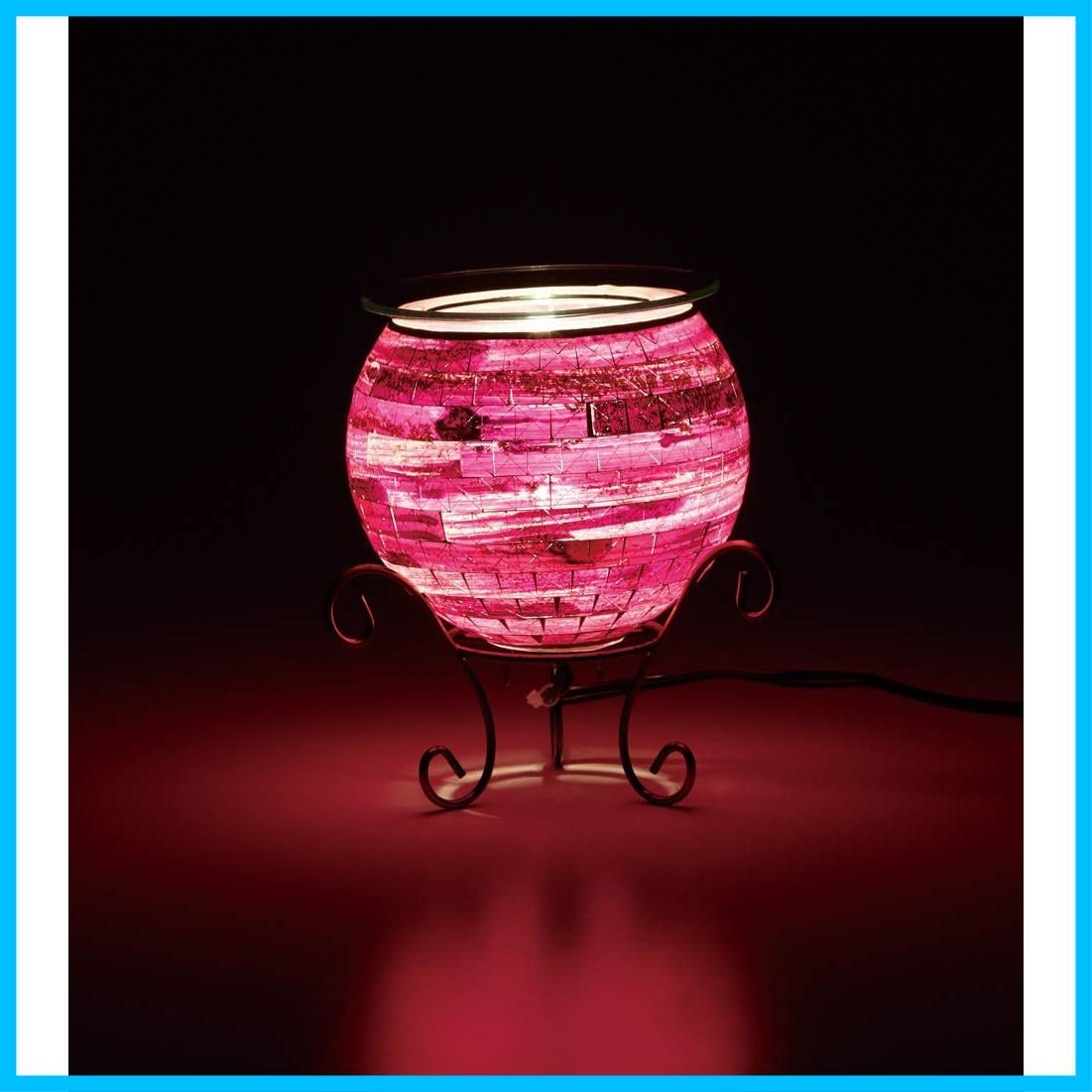 モザイクアロマライトマイマールピンク 21322 イシグロ W 140 H 160 D 150 mm ピンク デザイン小物 Ishiguro