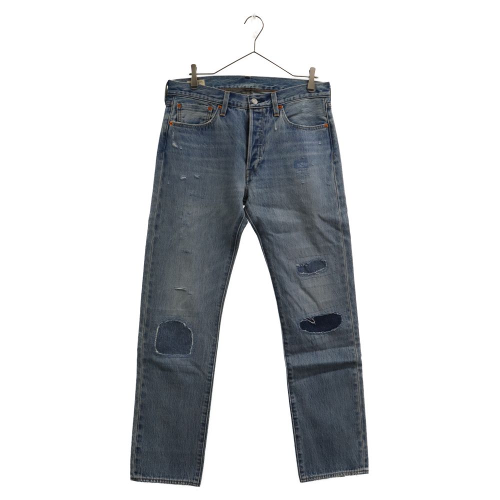 Levi's (リーバイス) PREMIUM 501 JEANS 00501-3385 150周年 ボタンフライデニムパンツ ジーンズ インディゴ
