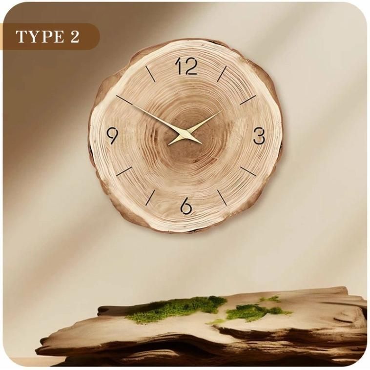 木目調 時計