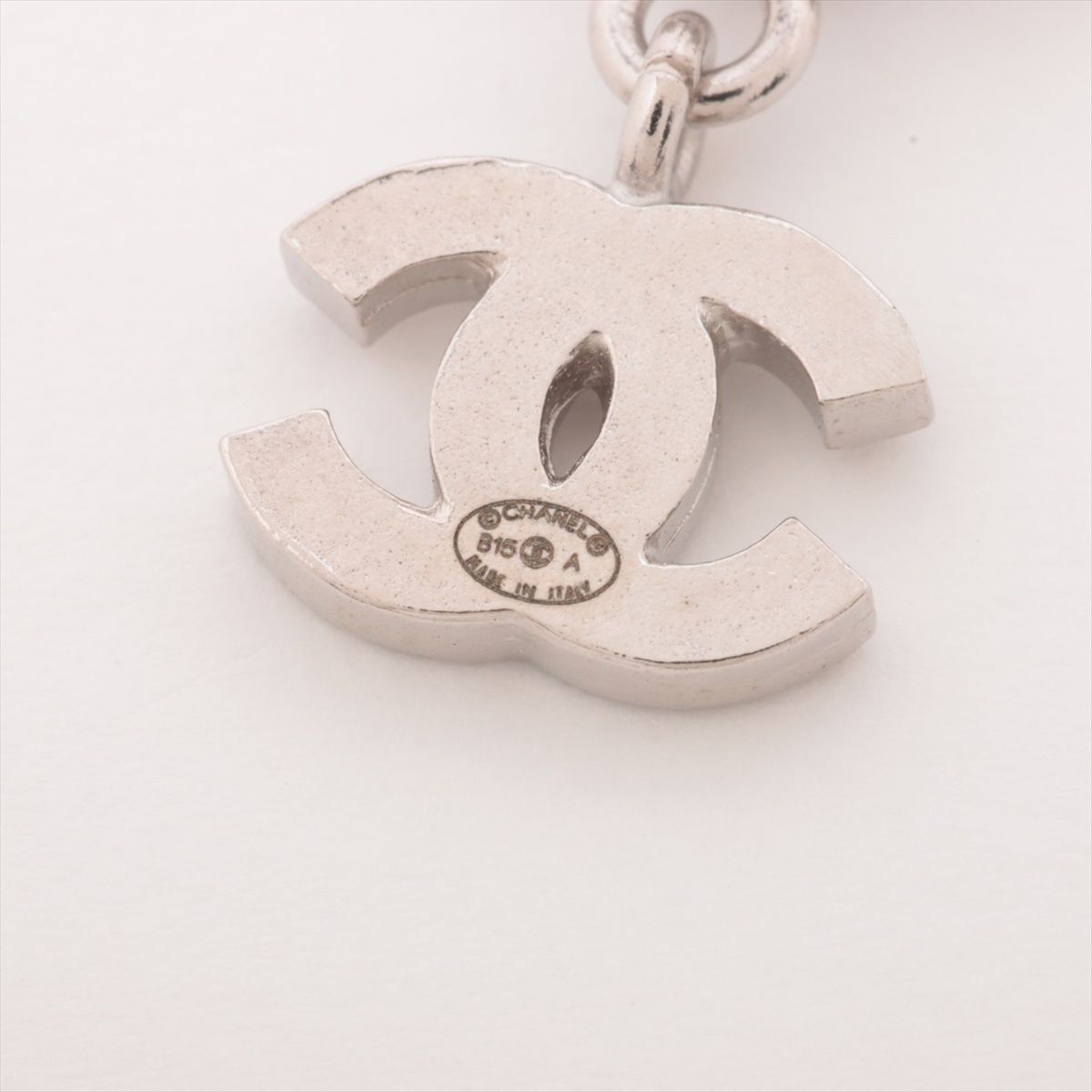 CHANEL フラワーココマークピアス シルバー