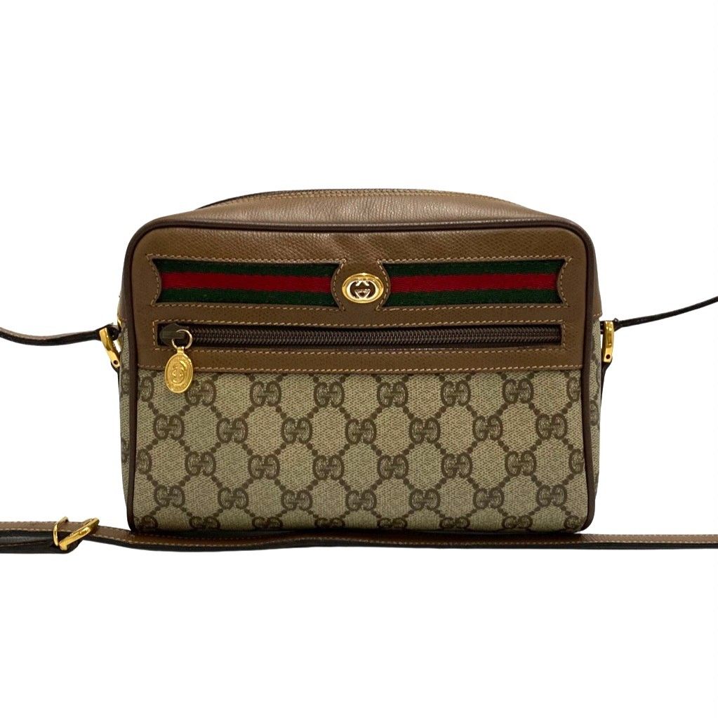 極美品 GUCCI オールドグッチ グッチ ヴィンテージ シェリーライン GG