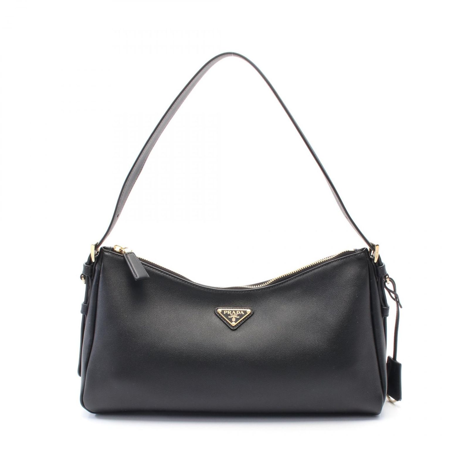 プラダ PRADA ショルダーバッグ 1BC2312CYSF0002 ブラック レザー ハンドバッグ レディース