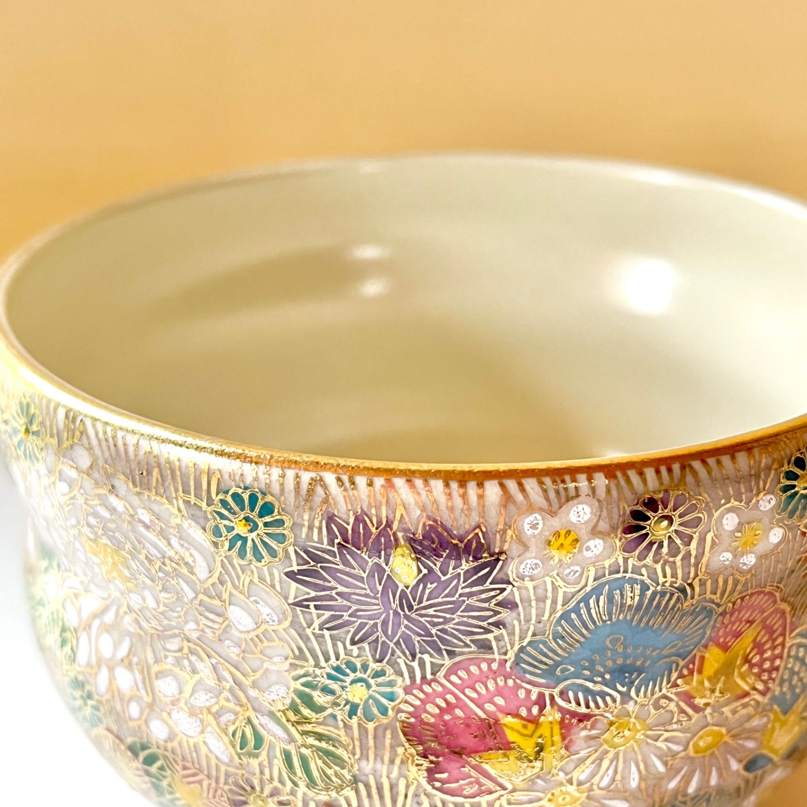 抹茶碗 金花詰